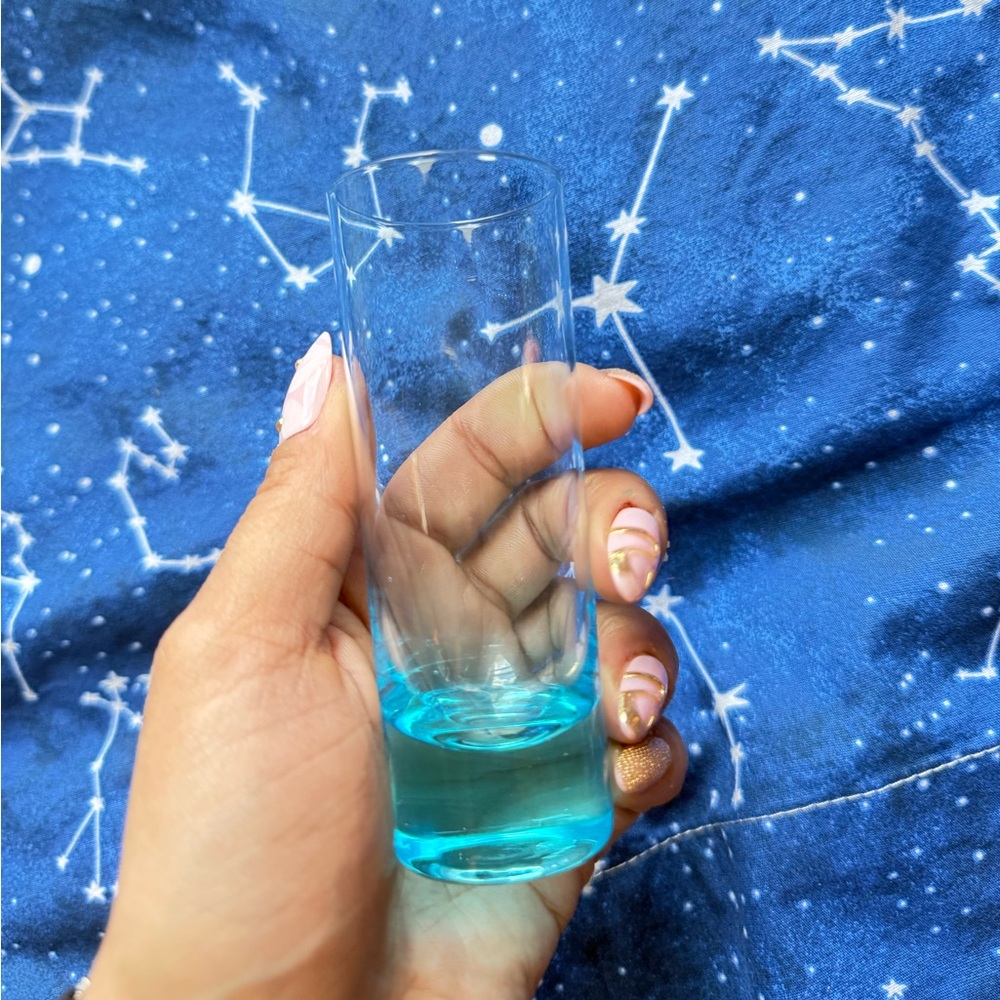💜 Pretty Blue Shot Glass